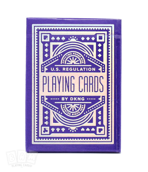 DKNG Rainbow Wheels (Purple) Playing Cards – BAM Cards