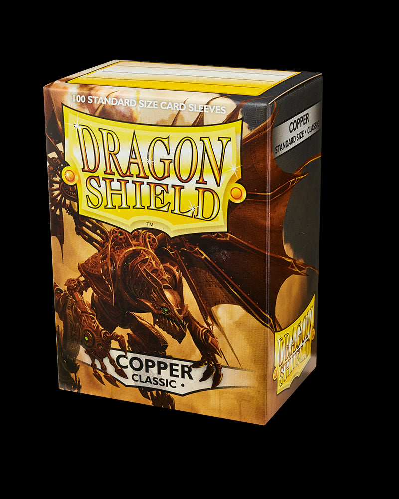 Dragon Shields: (100) Copper Matte (7043572269205)