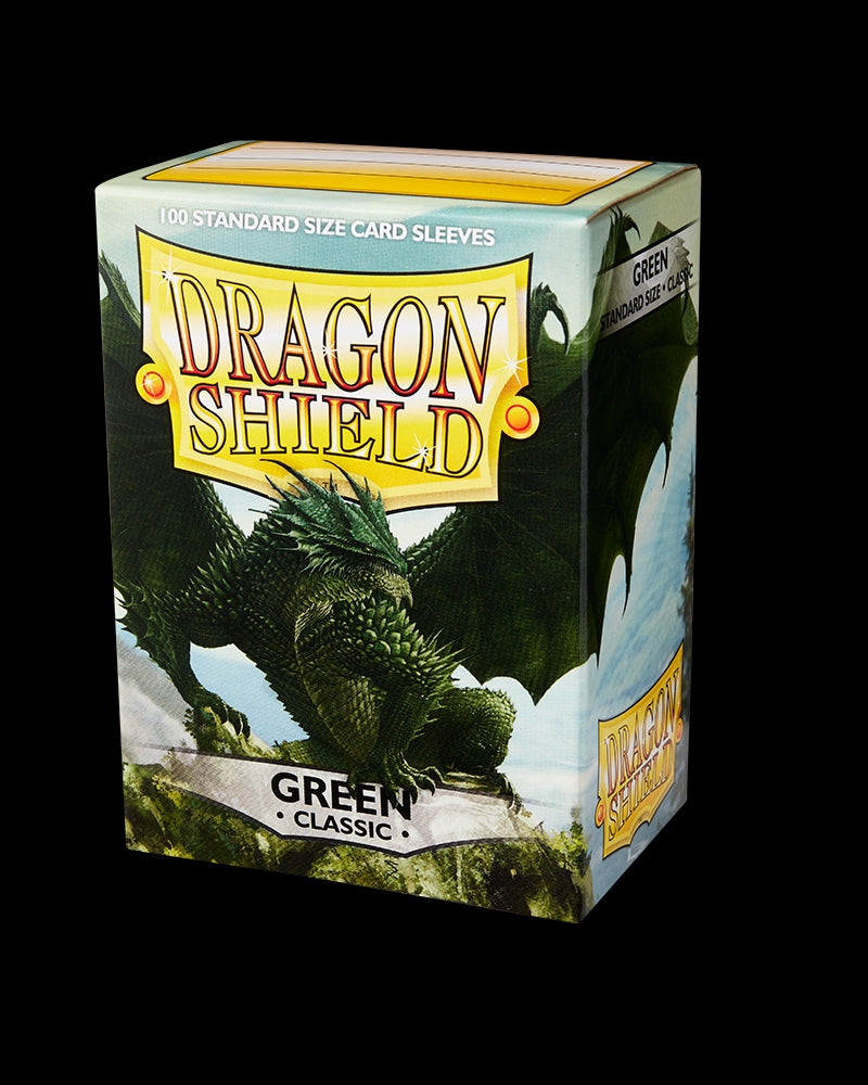 Dragon Shields: (100) Green (7043571843221)