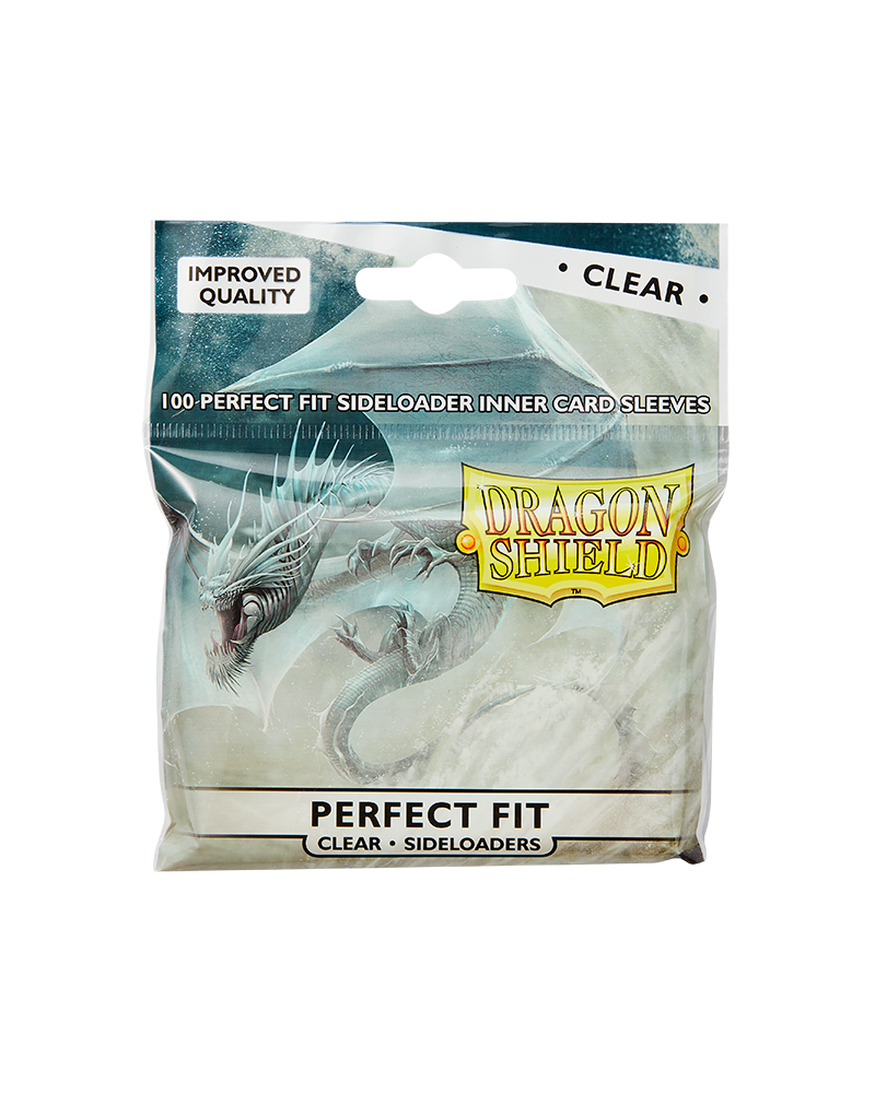 Dragon Shield Perfect Fit Clear Sideloaders BAM Cards Dragon Shield Perfect Fit Clear Sideloaders BAM Cards
