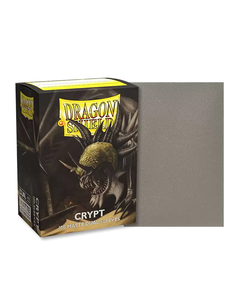 Dragon Shields: (100) Dual Matte Crypt