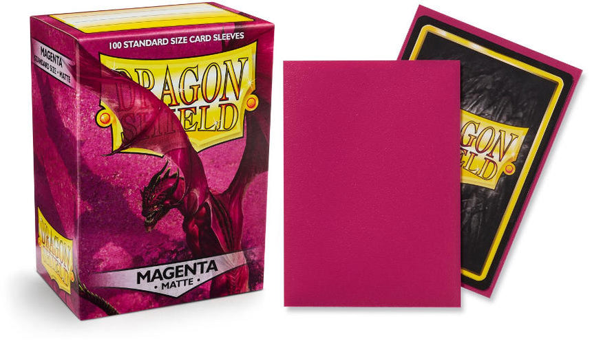 Dragon Shields: (100) Matte Magenta BAM Cards Dragon Shields: (100) Matte Magenta BAM Cards