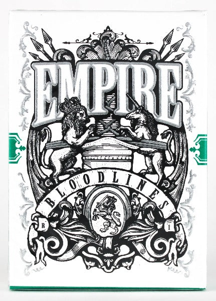 Empire Bloodlines Green - BAM Playing Cards (6467207725205)
