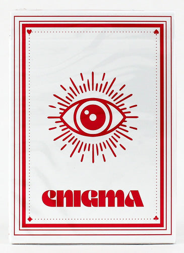 Red Enigma Playing Cards (6612640628885)