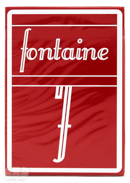 Fontaine Cranberry - BAM Playing Cards (6525879222421)