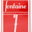 Fontaine Red - BAM Playing Cards (5326648049813)