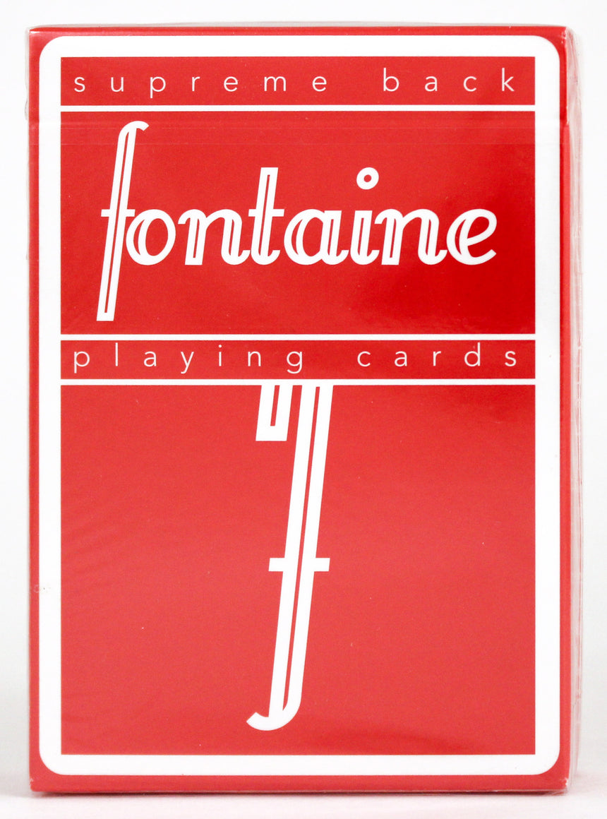 Fontaine Red - BAM Playing Cards (5326648049813)
