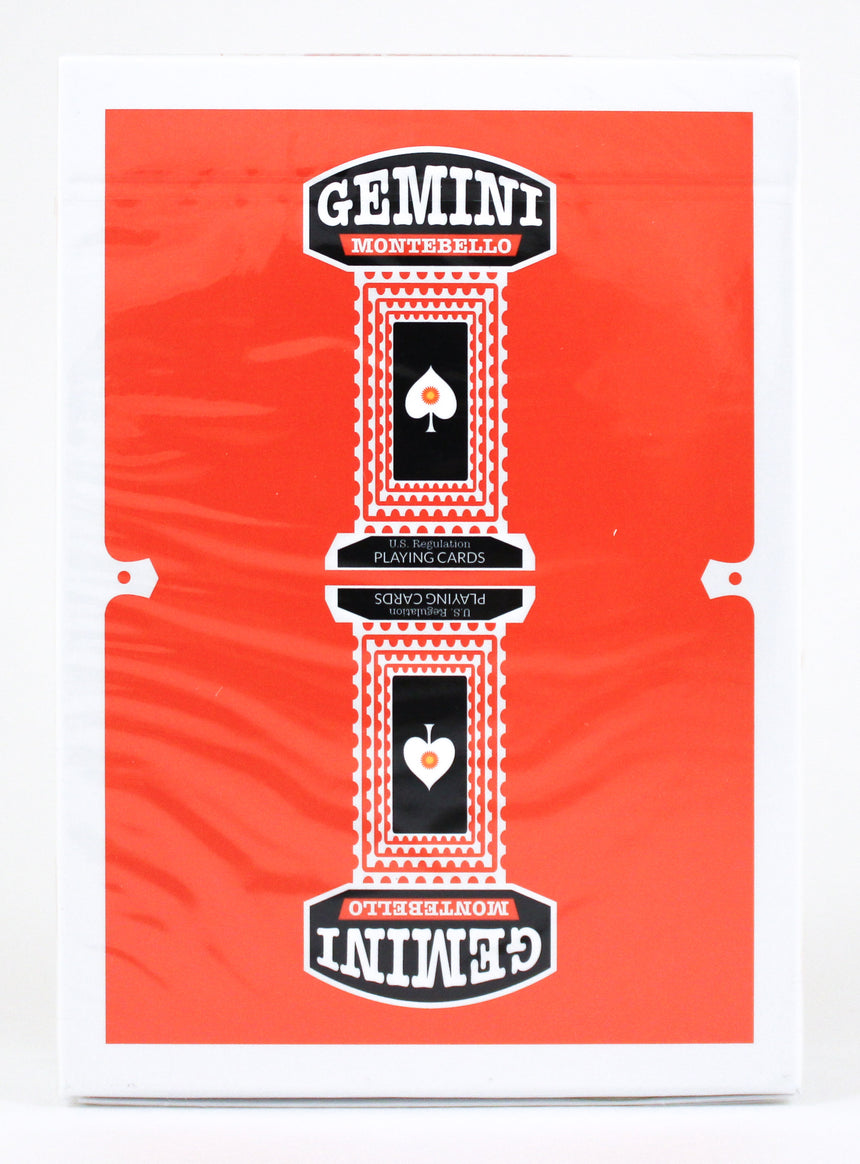 Gemini Casino Orange - BAM Playing Cards (4886817308811)