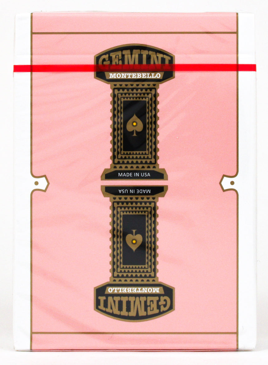 Gemini Casino Pink - BAM Playing Cards (5953604386965)