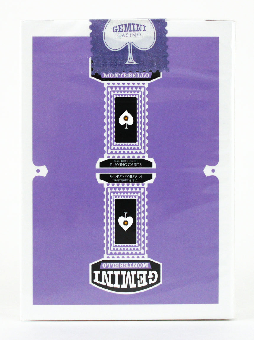 Gemini Casino Purple - BAM Playing Cards (4816342319243)