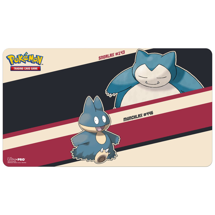 pokemon munchlax card Pokemon TCG: Snorlax & Munchlax Playmat – BAM Cards