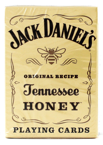 Jack Daniel's Black/Honey Set Playing Cards (6598490259605)