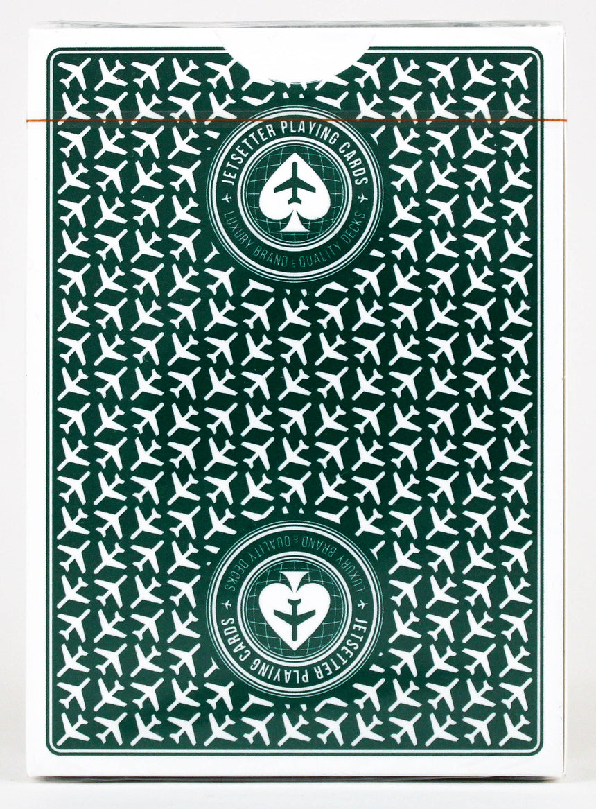 Premier Edition Green - Jetsetter - BAM Playing Cards (5988443717781)