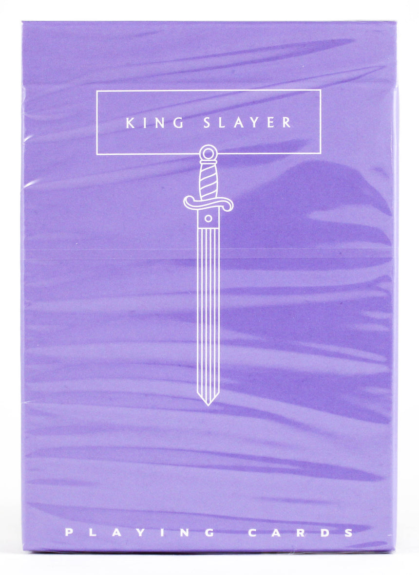 King Slayer - Violet Thunder- BAM Playing Cards (5509691801749)