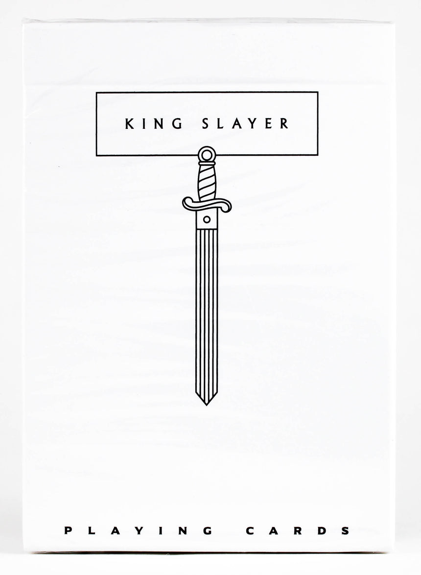 King Slayer Ghost White - BAM Playing Cards (5509687378069)