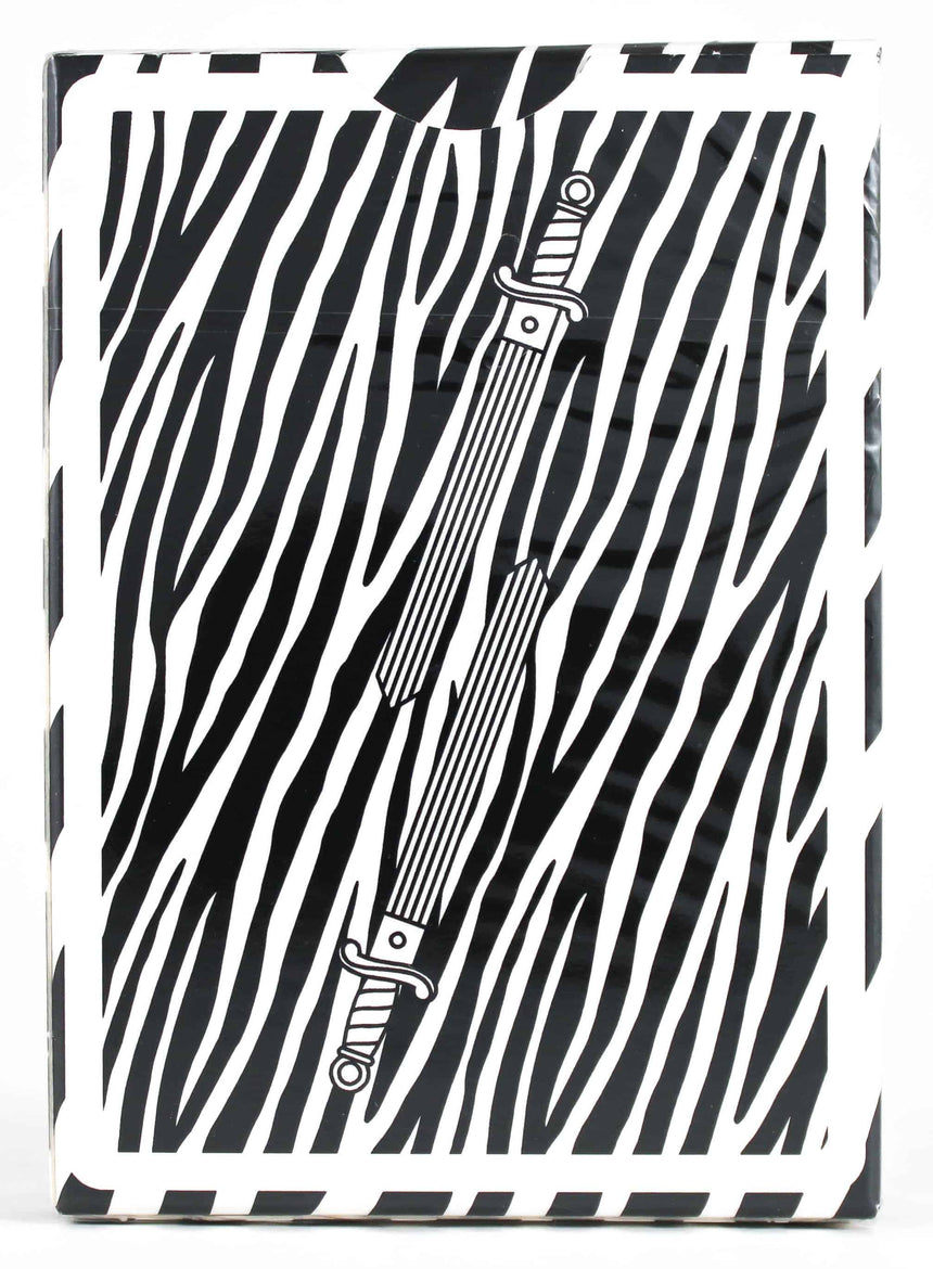 King Slayer - Zebra - BAM Playing Cards (4824084676747)