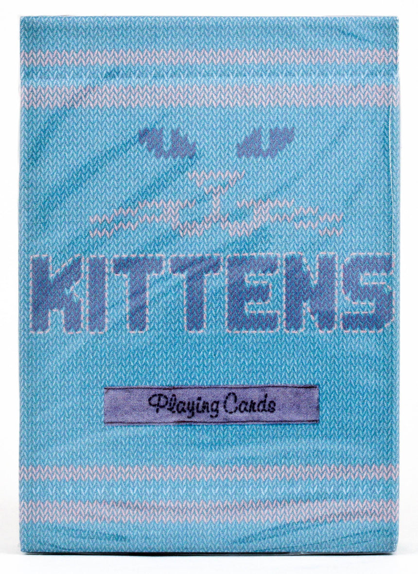 Blue Kittens - BAM Playing Cards (6229230289045)