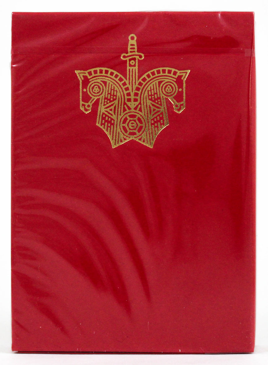 Red Knights - BAM Playing Cards (6229279670421)