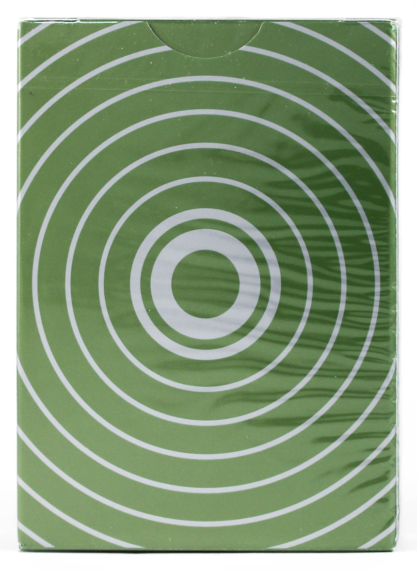 Lotus In Hand Green Echo - BAM Playing Cards (4824132616331)