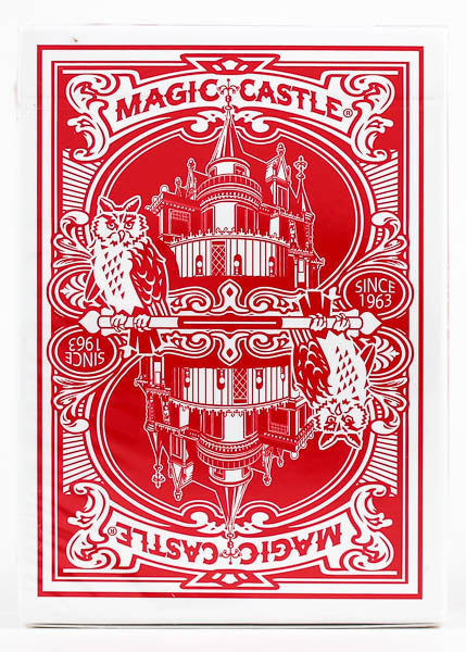 Magic Castle Red - BAM Playing Cards (4886807183499)