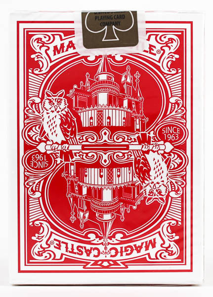 Magic Castle Red - BAM Playing Cards (4886807183499)