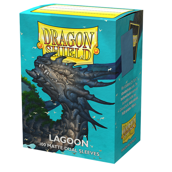 Dragon Shields: (100) Dual Matte Lagoon – BAM Cards