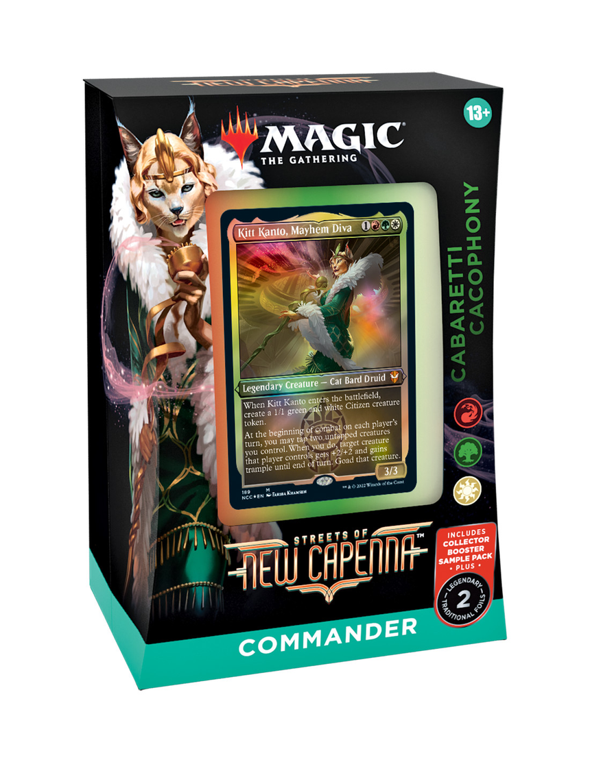 Magic the Gathering CCG: Streets of New Capenna Commander Deck -  Cabaretti Cacophony