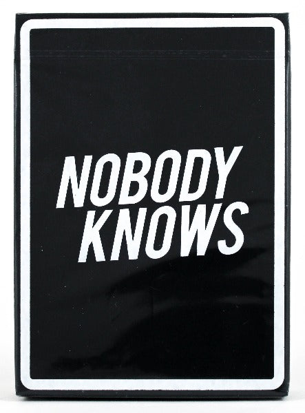 Nobody Knows One Way - BAM Playing Cards (6598394085525)