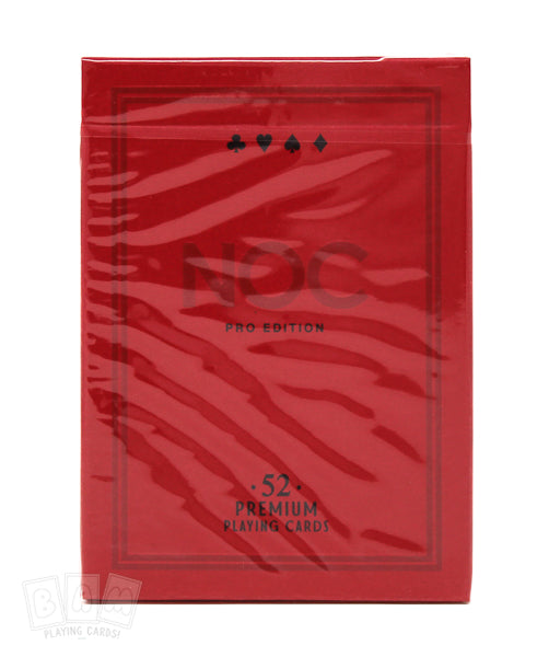 Mazzo Di Carte NOC Pro 2021 - Colore Burgundy, Marchese Professionale, Per Magia E Poker, Carte Premium