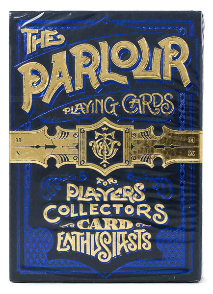 The Parlour Blue - BAM Playing Cards (6467204382869)