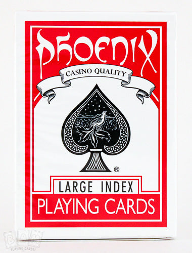 Phoenix Deck Large Index Red (6660629266581)