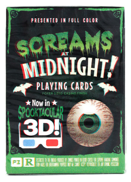 Screams at Midnight - BAM Playing Cards (6515698172053)
