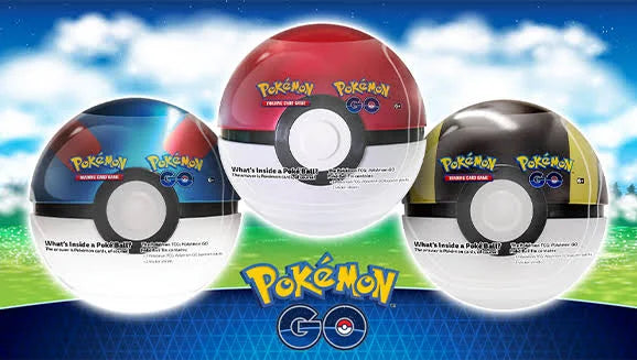 Pokemon TCG: Pokemon GO - Poke Ball Tin Display (6)