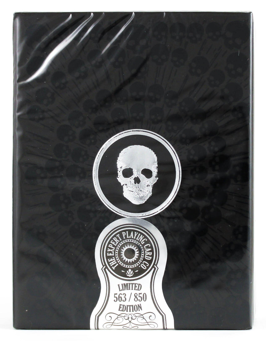 Black Deluxe Skull and Bones - BAM Playing Cards (6273535836309)