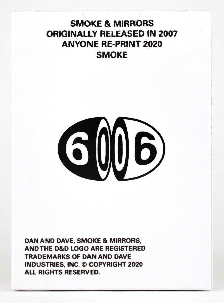 Anyone x Dan & Dave - Smoke - BAM Playing Cards (5922748694677)