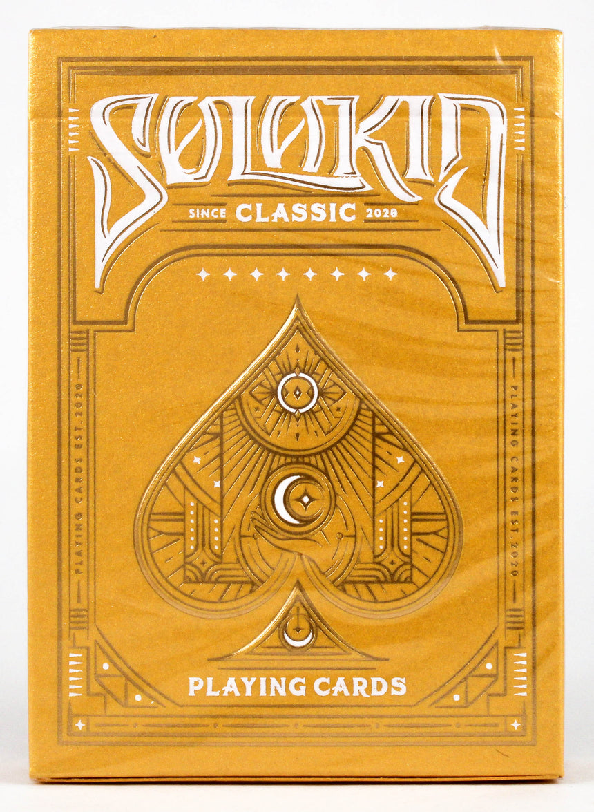 Solokid Gold - BAM Playing Cards (6249415278741)