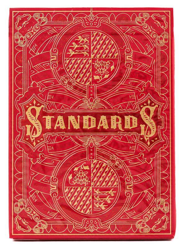 Standards Red - BAM Playing Cards (5618678792341)