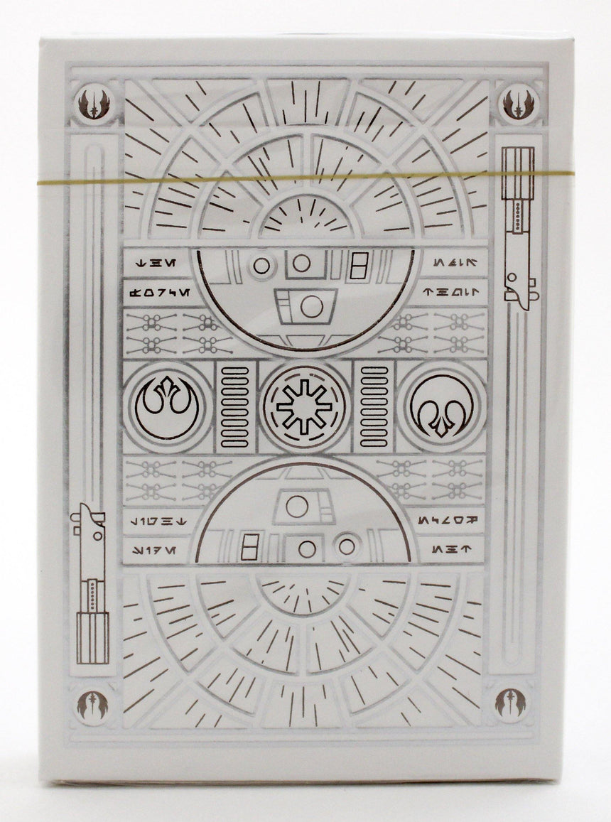 Star Wars - White (Light Side) - BAM Playing Cards (5629267738773)