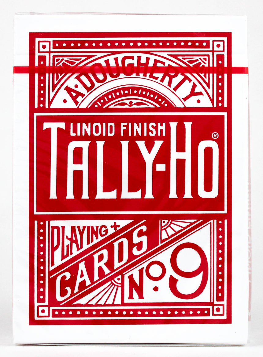Tally Ho Circle Back Red - BAM Playing Cards (6258444566677)