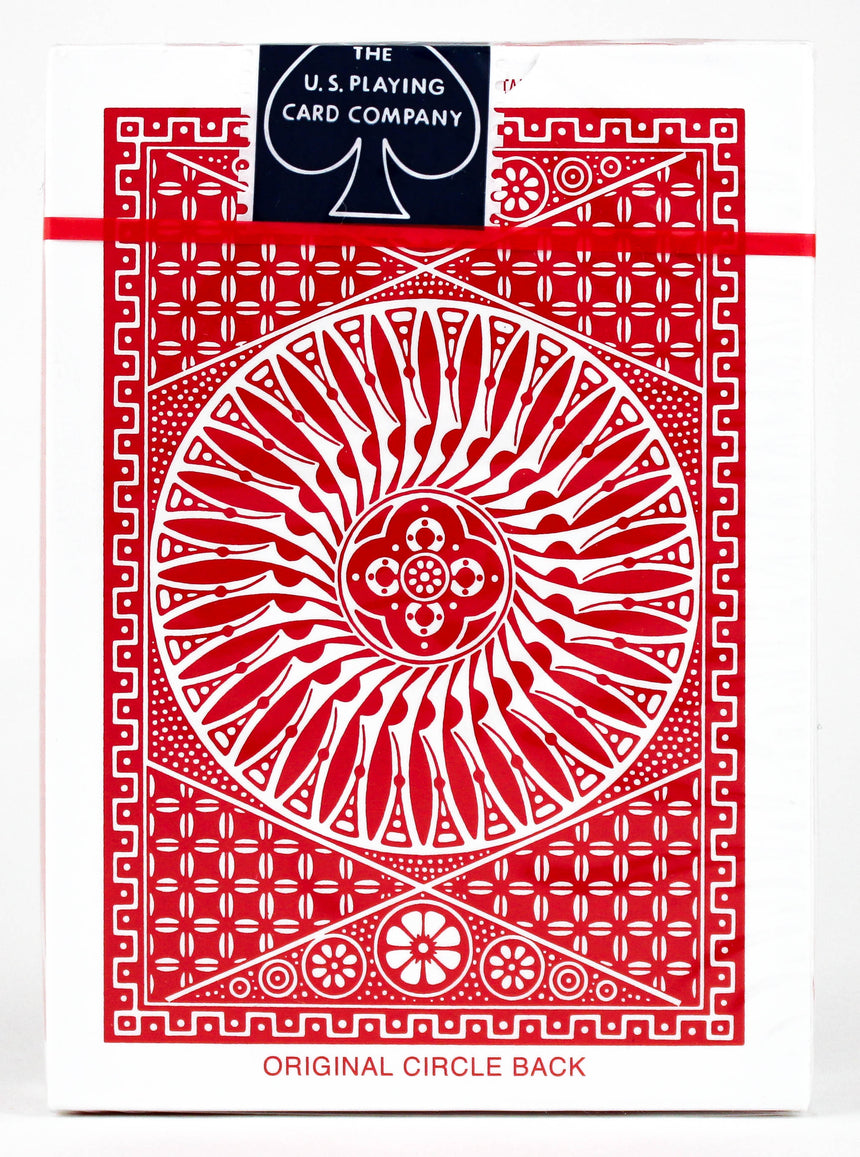 Tally Ho Circle Back Red - BAM Playing Cards (6258444566677)