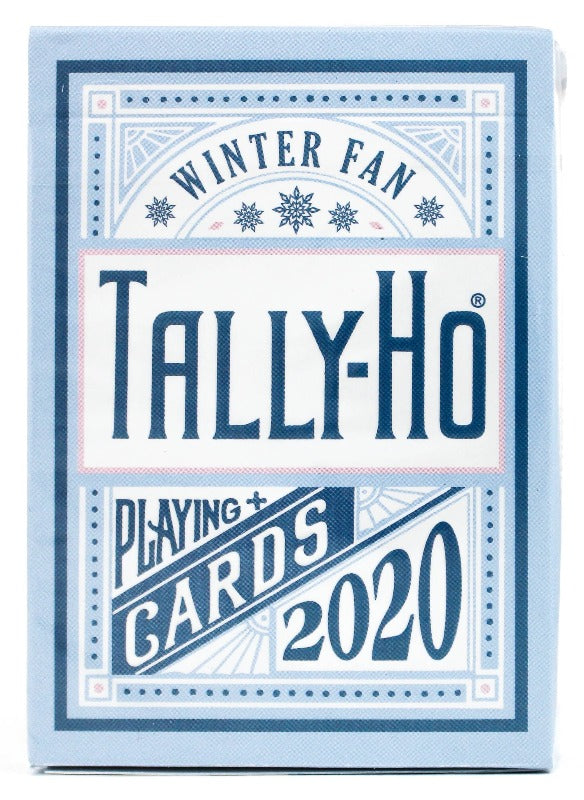 Tally Ho Winter Fan - BAM Playing Cards (6306632695957)