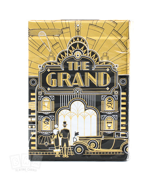 The Grand Golden Glamor Foiled Edition Playing Cards (7458358919388)