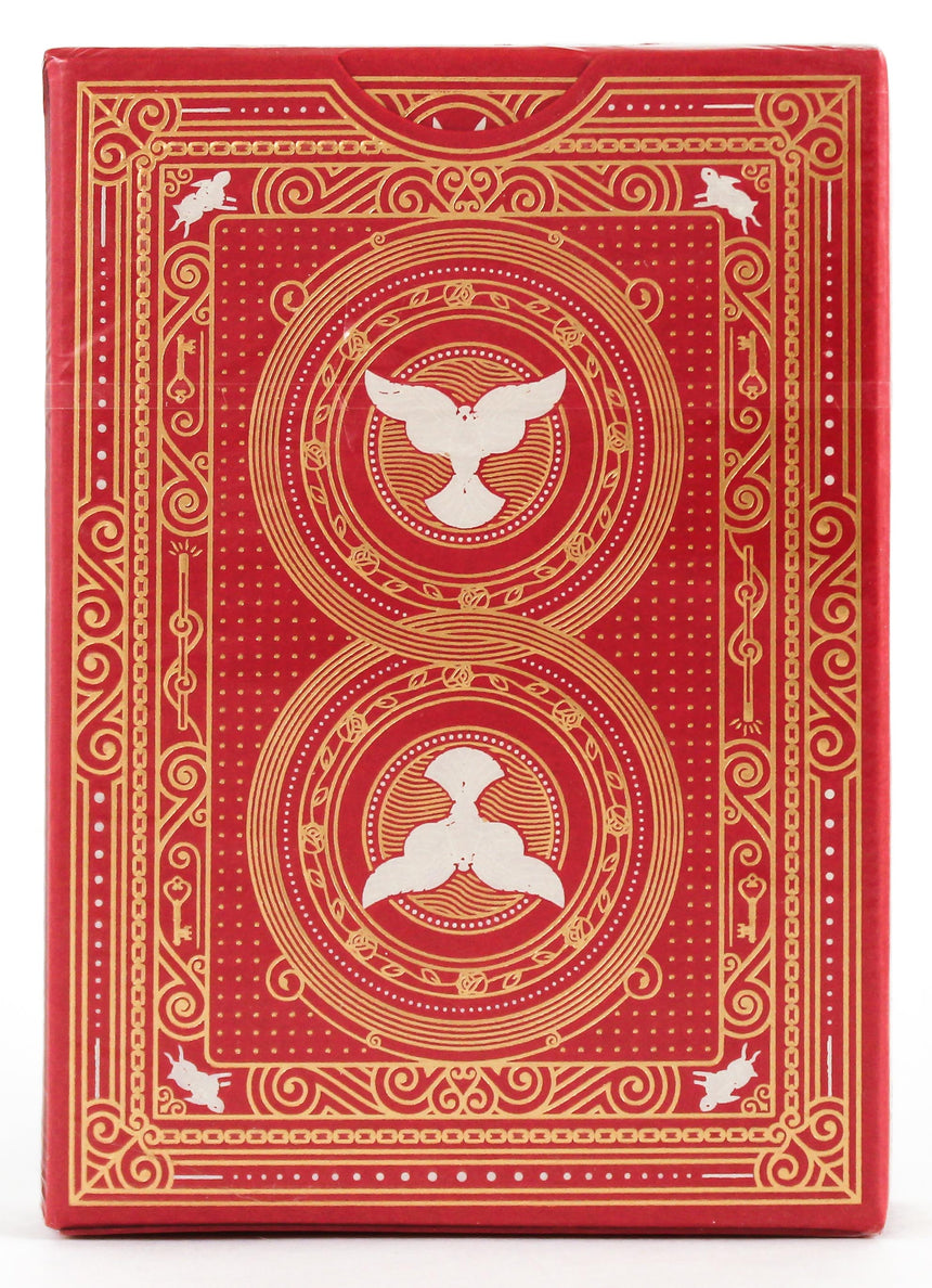The Conjurer Red - BAM Playing Cards (6365195894933)