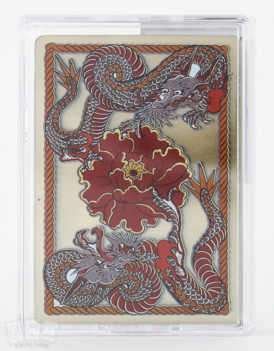 Dragon Transparent Playing Cards (Classic Silver) (6814750277781)