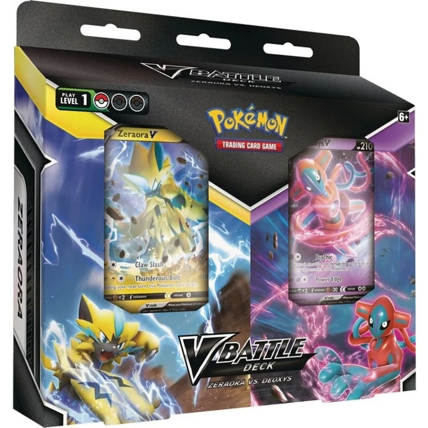 Pokemon TCG: V Battle Deck - Zeraora VS Deoxys Bundle BAM Cards Pokemon TCG: V Battle Deck - Zeraora VS Deoxys Bundle BAM Cards