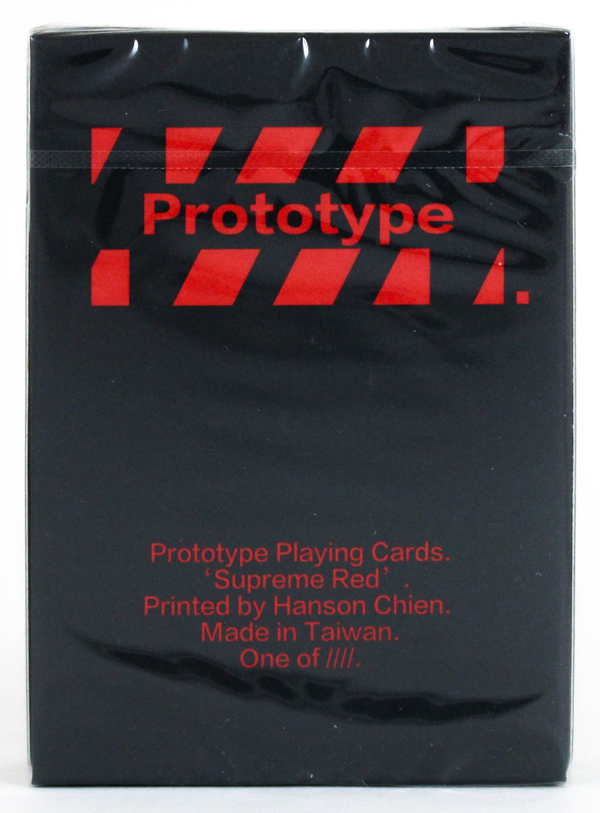 VIN Prototype Red - BAM Playing Cards (6067511001237)