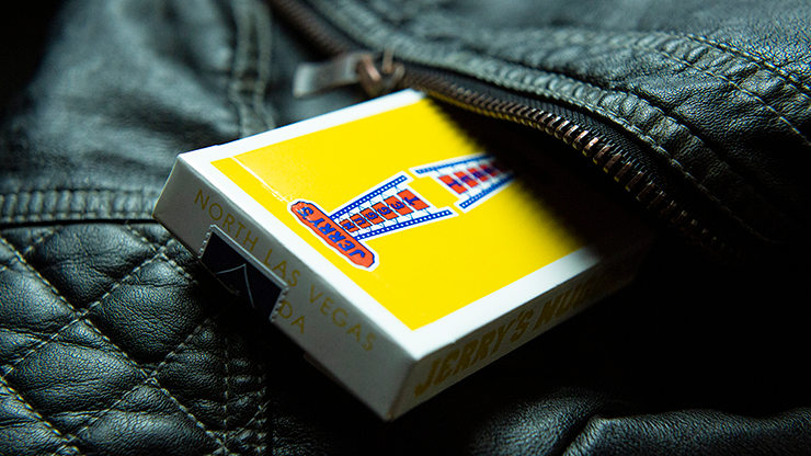 Jerry's Nuggets - Vintage Feel Yellow - BAM Playing Cards (6099420676245)